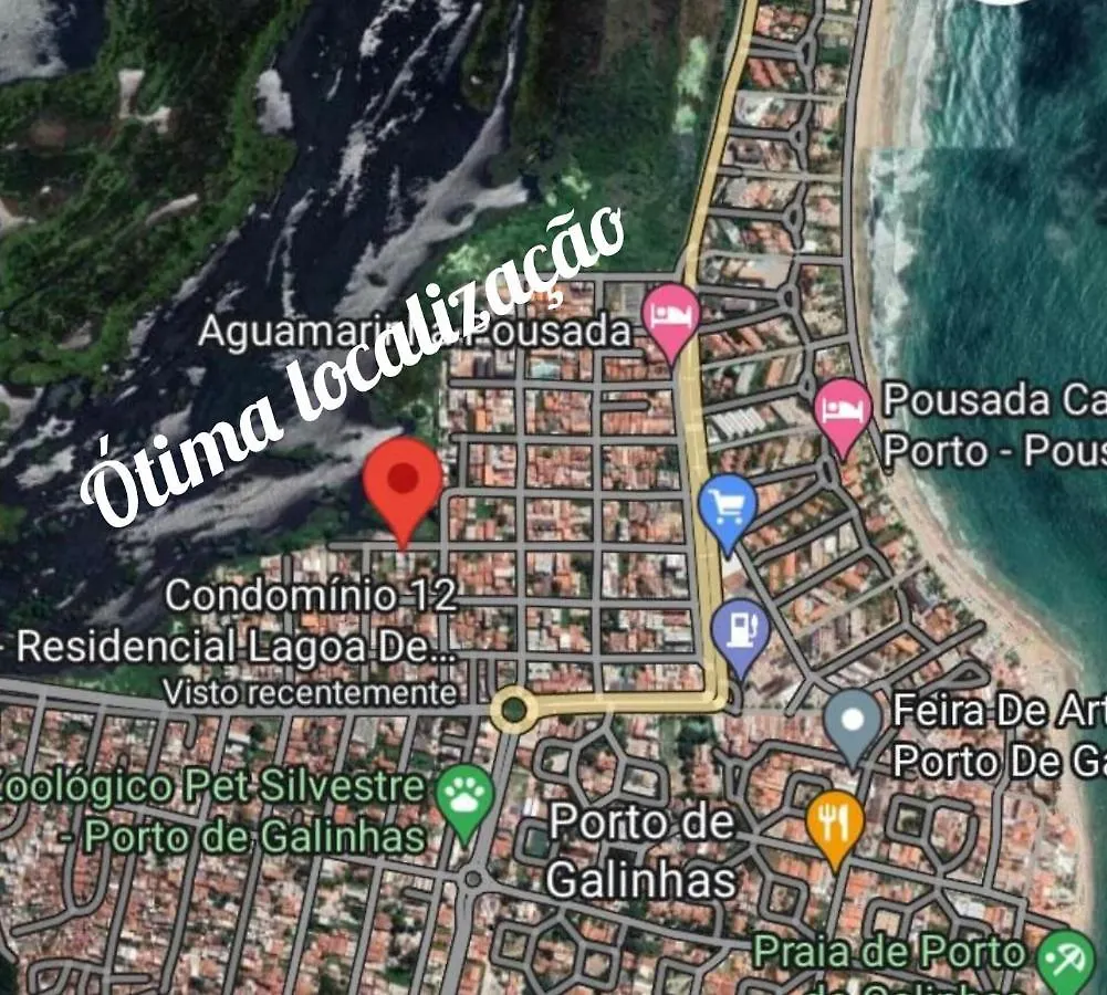 Apartmán Flat Em Porto De Galinhas 